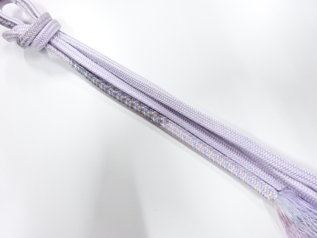 正絹　手組帯締め